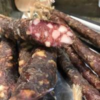 Колбаса вяленая, свино говяжья