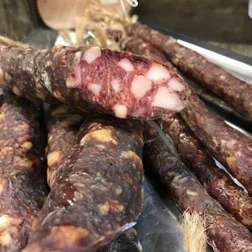 Колбаса вяленая, свино говяжья Колбаса вяленая, свино говяжья