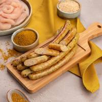 Курячі сосиски з каррі та кунжутом «Східні»