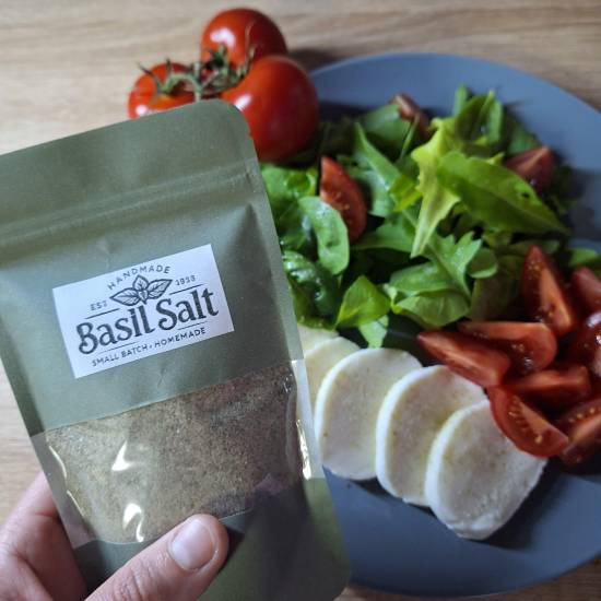 Basil Salt – пряно-ароматна сіль із зеленим базиліком